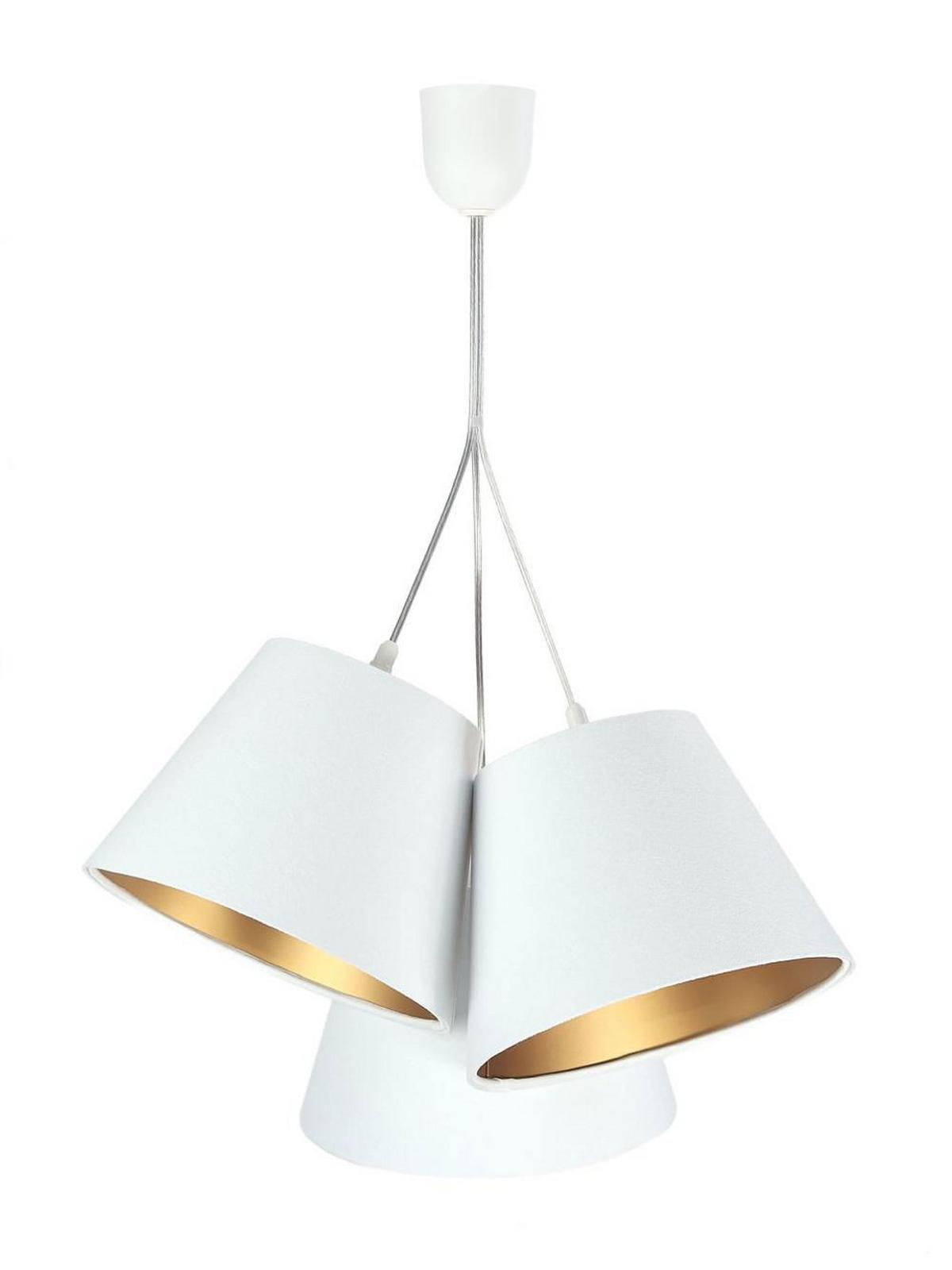 HÄNGELEUCHTE Gold 26/19 cm - Goldfarben, Kunststoff (26/0.8/19cm) - ONZENO