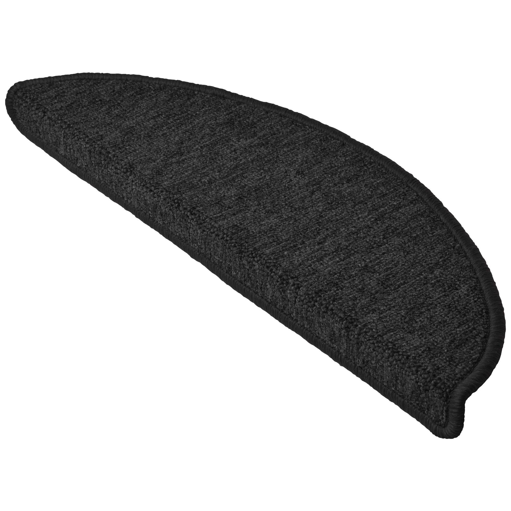 STUFENMATTE ProStair 56/20 cm Anthrazit 15tlg - Anthrazit, Textil (56/20/1cm) - Beautissu 