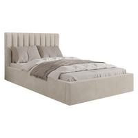 POLSTERBETT Cosmo - Beige/Naturfarben, Holz/Holzwerkstoff (120/200cm) - MIRJAN24