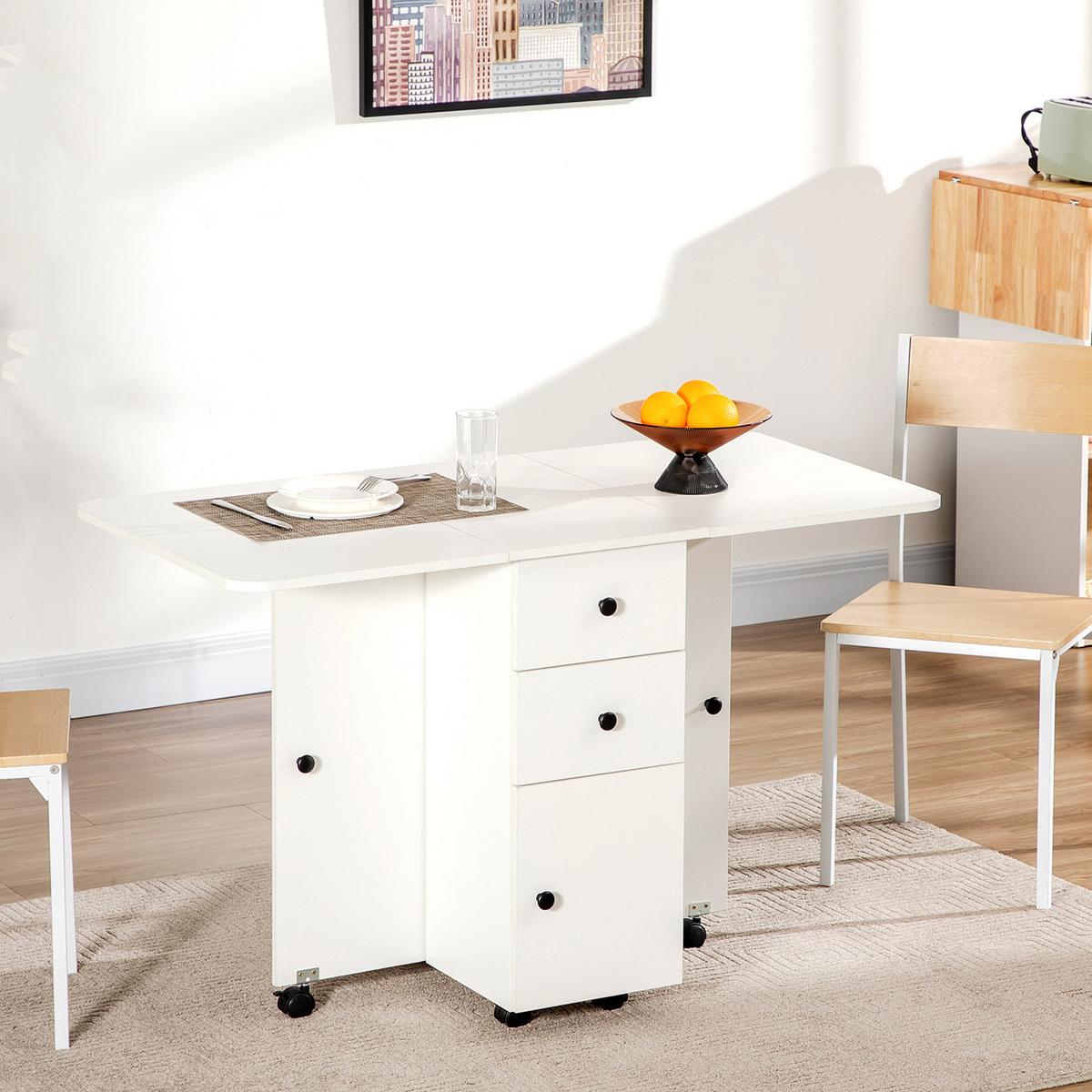 ESSTISCH Torvin 120/60/76.5 cm - Weiß, Holz (120/60/76.5cm) - ZMH
