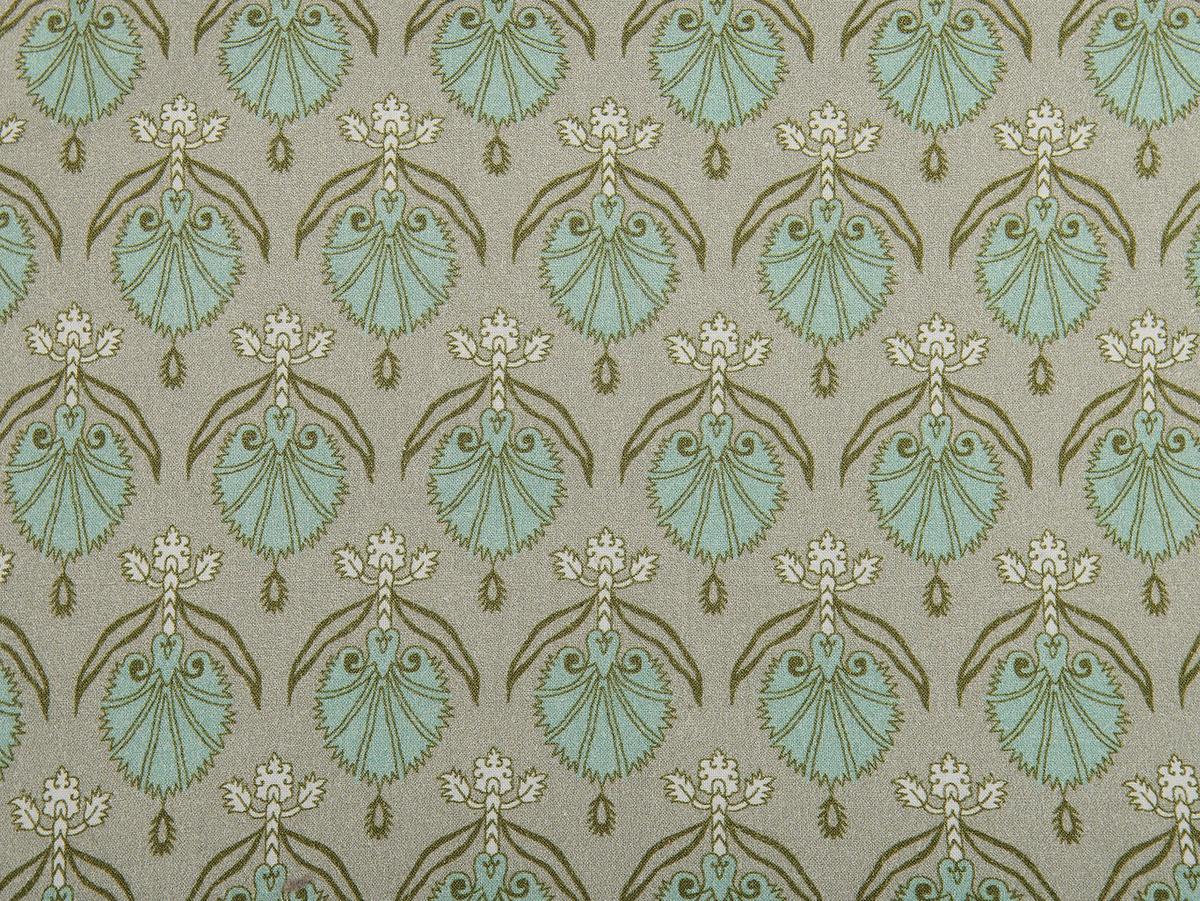 DEKOKISSEN 2er-Set Olivgrün 45/45 cm Pictus - Olivgrün, Naturmaterialien/Textil (45/45cm) - Beliani