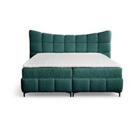 BOXBETT Nova In Rolf - Türkis, Holzwerkstoff/Textil (160/200cm) - Fun Möbel