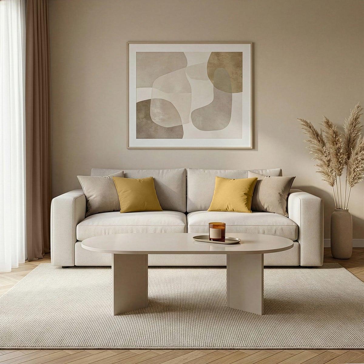 COUCHTISCH - iris 119/60/39,8 cm - Kaschmir, Holzwerkstoff (65/60/39.8cm) - Calicosy