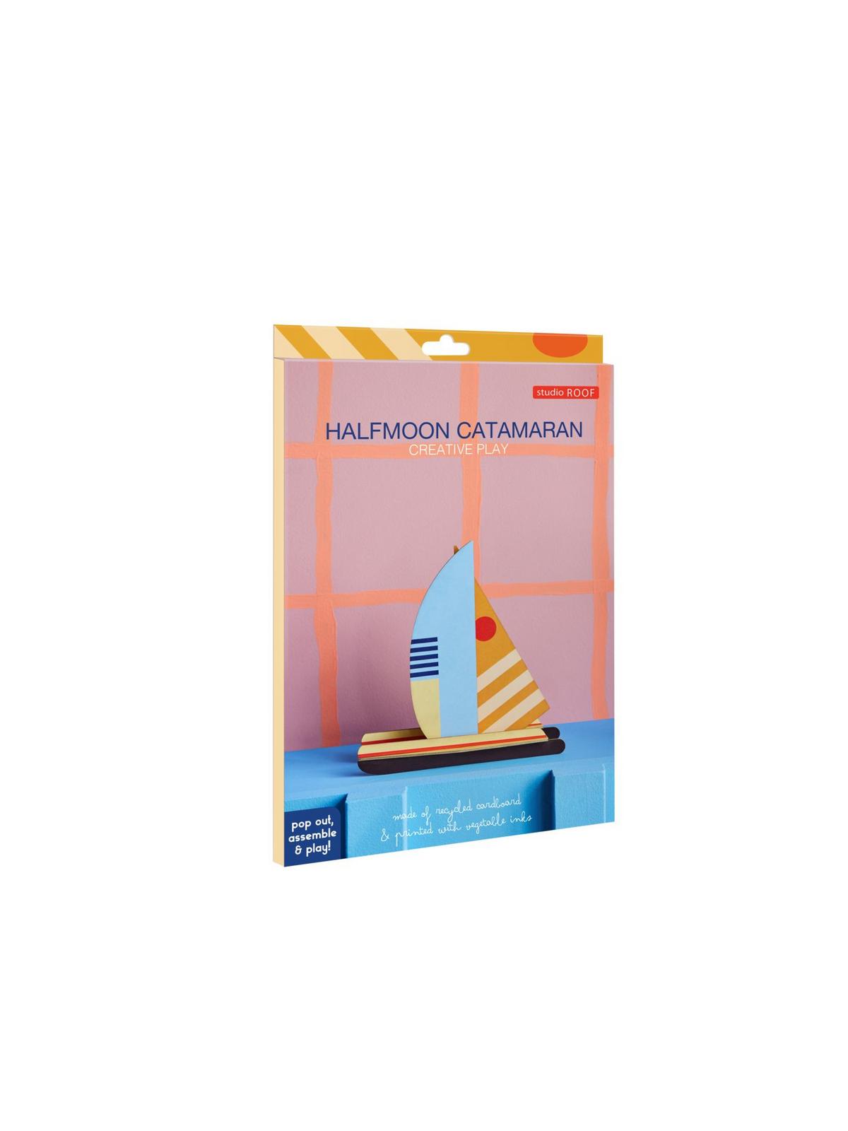 DEKOFIGUR Colocrimson-Segel 6.5/17.5 cm - Multicolor, Wellpappe (6.5/17.5/17cm) - Studio Roof