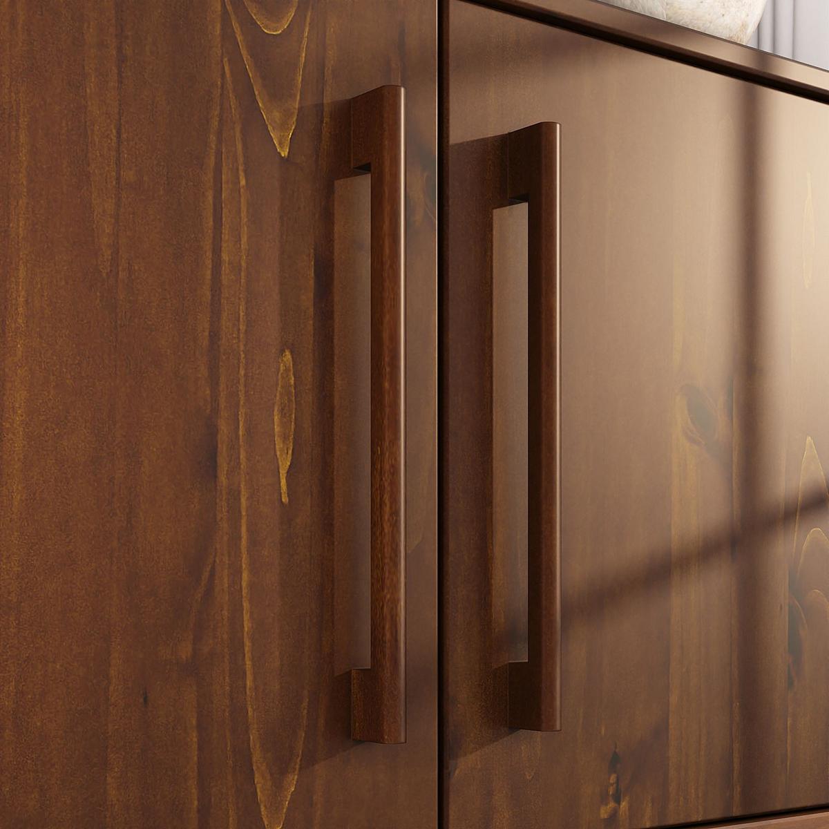 SIDEBOARD TECCA Kastanie - Kastanienfarben, Holz (170/71/41cm) - IDIMEX