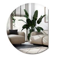 SPIEGEL 74 cm x 90 cm asymmetrisch - Transparent, Glas (74/90/0.4cm) - Wallfluent
