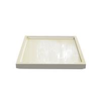 DEKOSCHALE Maya Creme Hochglanz - Creme, Holzwerkstoff (1.8cm) - Vladon