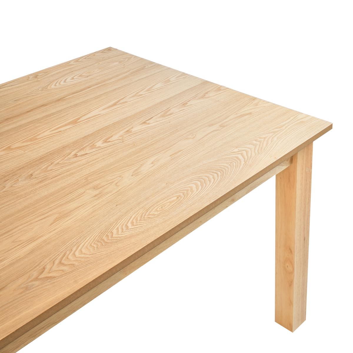 ESSTISCH ausziehbar Helle Esche 180-280/100 cm Madura - Hellbraun, Holzwerkstoff (180/100/76cm) - Beliani