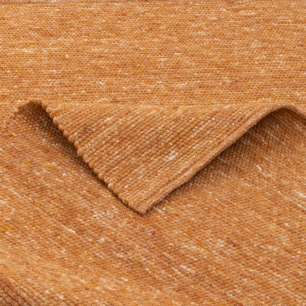 NATUR TEPPICH WOLLE YUKON - Currygelb, Textil (190/290cm) - Pergamon