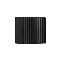 HÄNGESCHRANK 1 Tür Riva Schwarz - Schwarz, Holzwerkstoff (30/30/19cm) - Petits-meubles