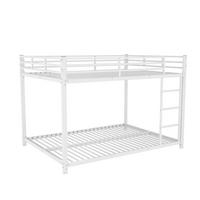 ETAGENBETT metall 140x200 kinderbett weiß - Weiß, Metall (140/200cm) - Urban Meuble