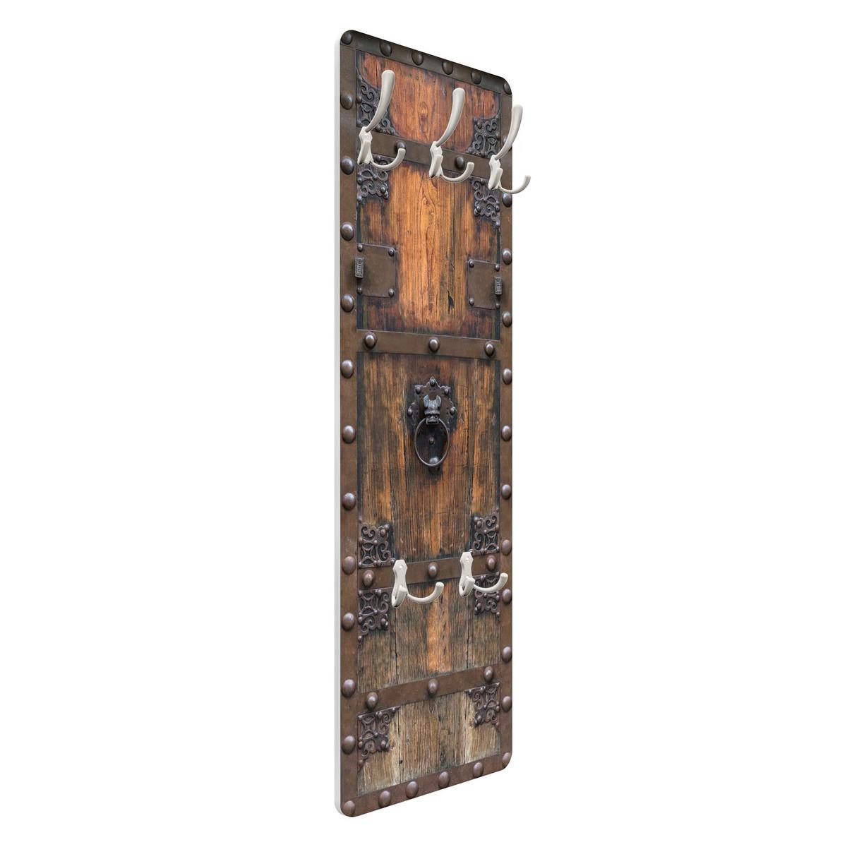 WANDGARDEROBE - Historische Holztür 34/105 cm - Braun, Holzwerkstoff (34/105/1.6cm) - Bilderwelten