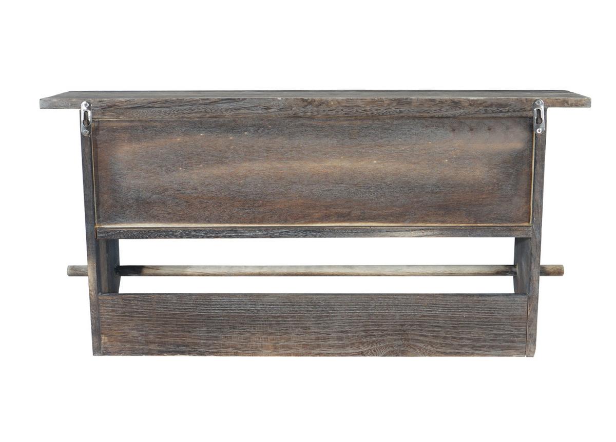 KÜCHENREGAL 5 SCHUBLADEN Braun - Braun, Holz (65/32/13cm) - MCW