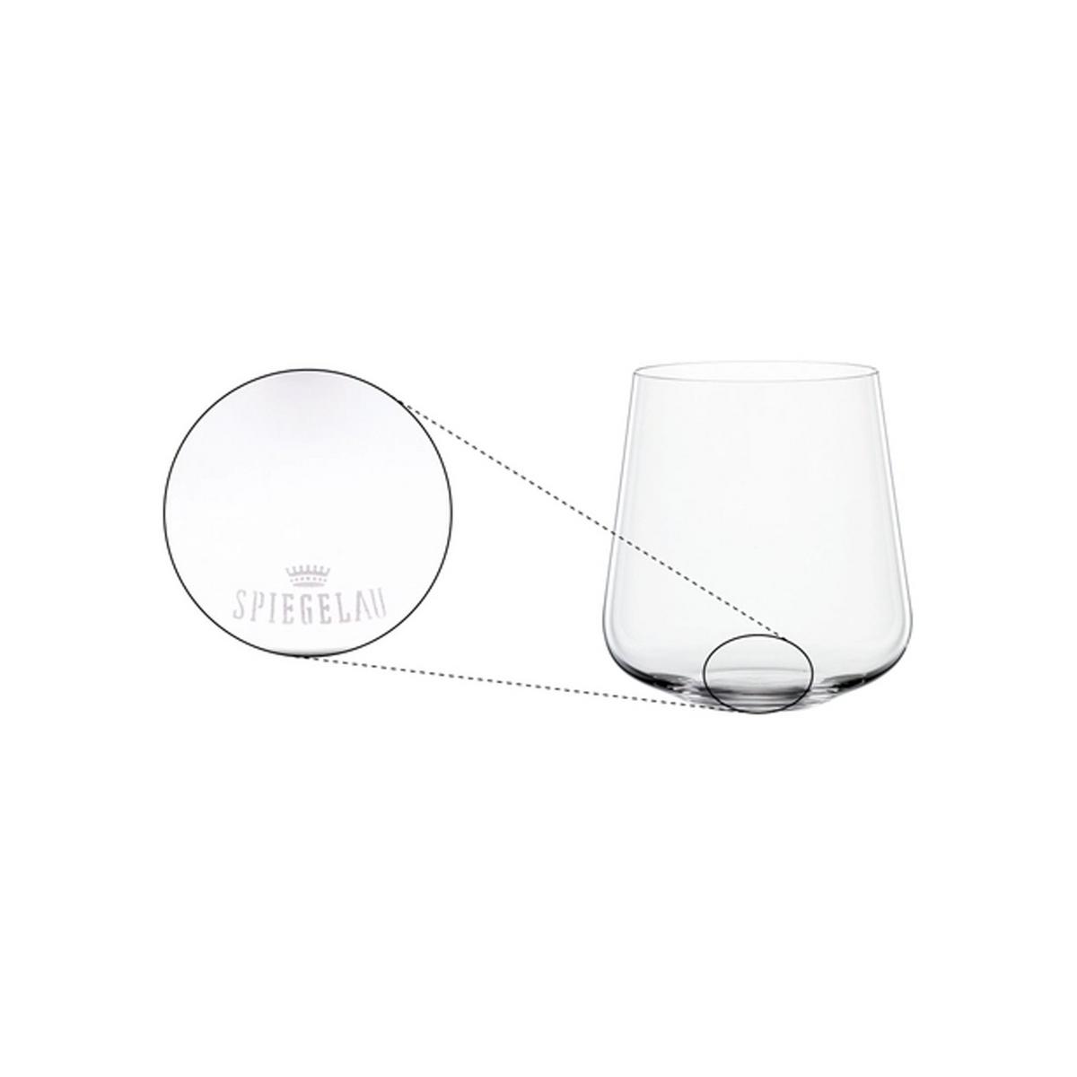 WASSERGLÄSER Definition transparent 425 ml 4er Set - Transparent, Glas (0.43L) - Spiegelau