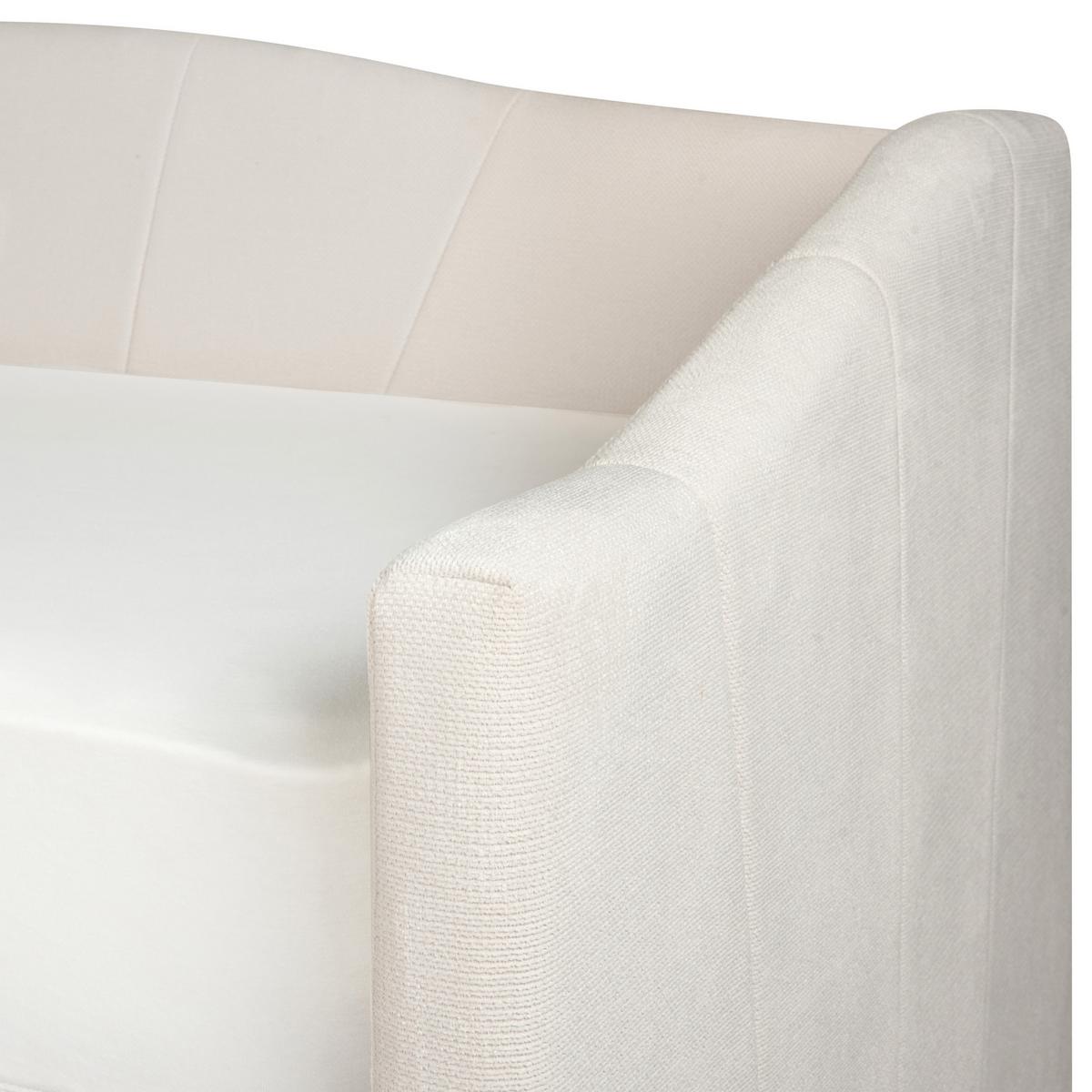 TAGESBETT mit Stauraum 90x200 cm Beige Vittel - Beige, Textil (90/200cm) - Beliani