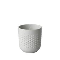 DUFTKERZE PERLE SPARKLE Manufacture Collier Blanc weiß ø 8,5 x 9 cm - Weiß, Naturmaterialien/Keramik (9cm) - Villeroy & Boch