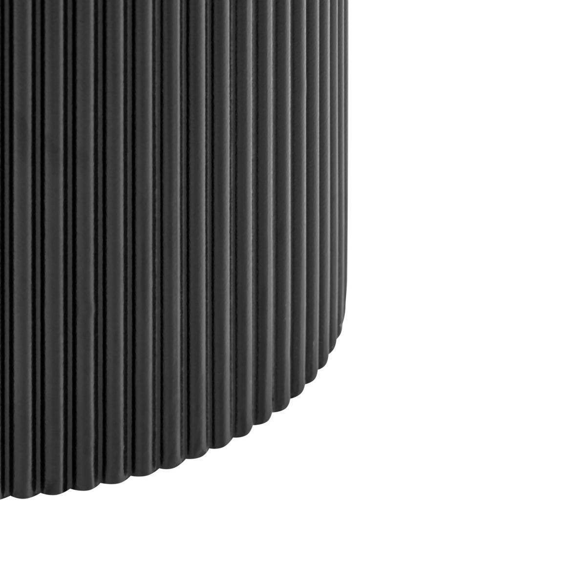 BEISTELLTISCH Schwarz Claire - Schwarz, Holzwerkstoff (27/27/50cm) - Beliani