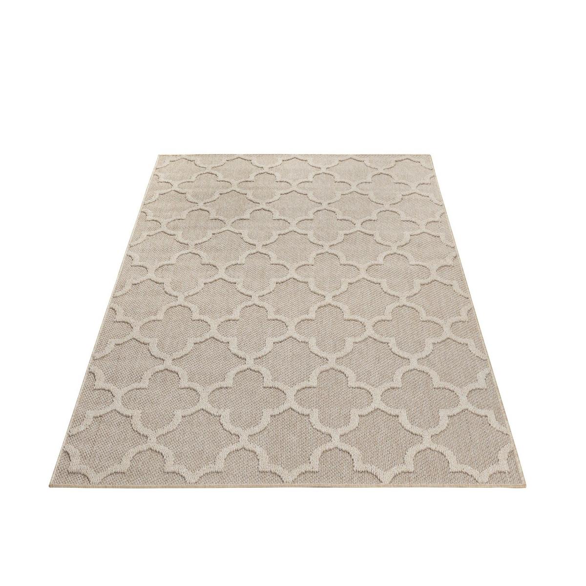 TEPPICH Outdoor IMST in Beige, im Skandi-Stil, 240 x 340 cm - Beige, Textil (340/240cm) - KADIMA DESIGN