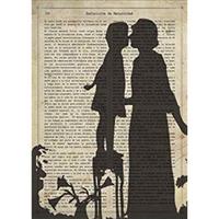 POSTER Mutter Und Tochter A4 Rahmenlos - Klar, Papier (29.7/5/21cm) - Nacnic