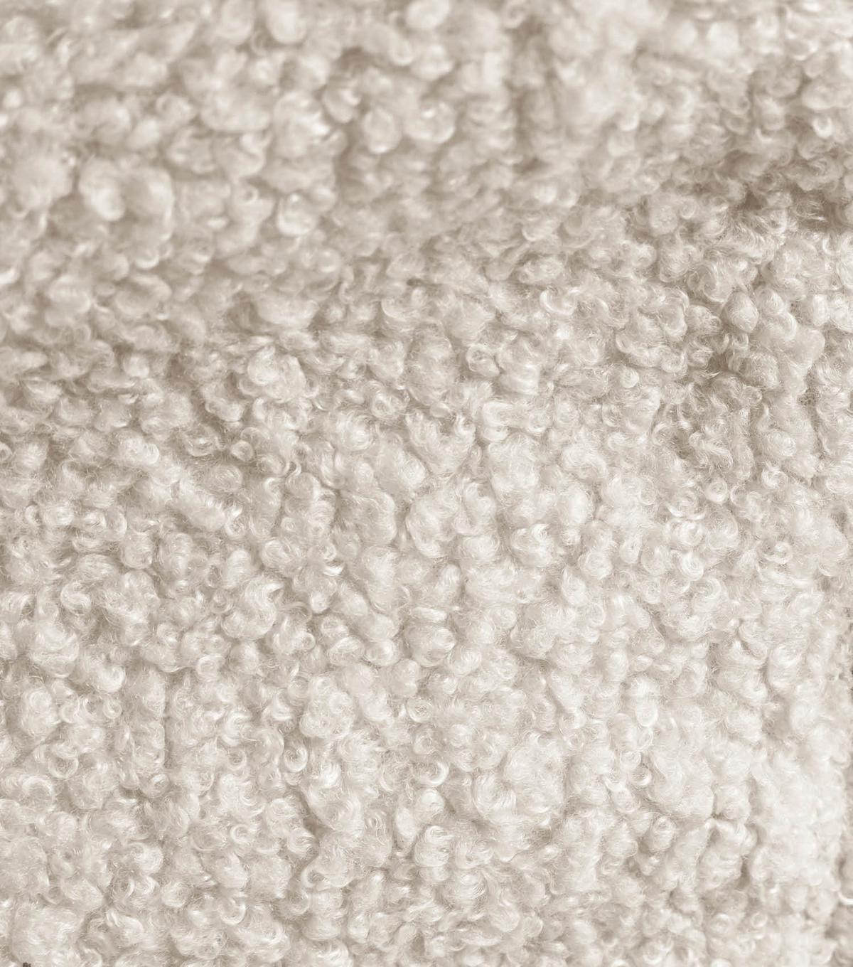 SITZSACK Bouclé Doze - Beige, Textil (100/65/65cm) - Mokebo