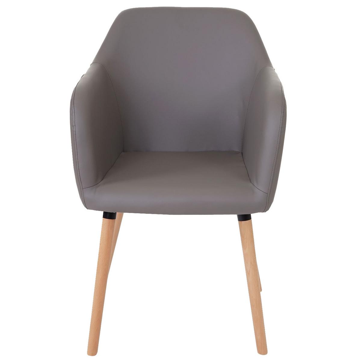 ESSZIMMERSTUHL taupe - Taupe, Textil (58/88/64cm) - MCW