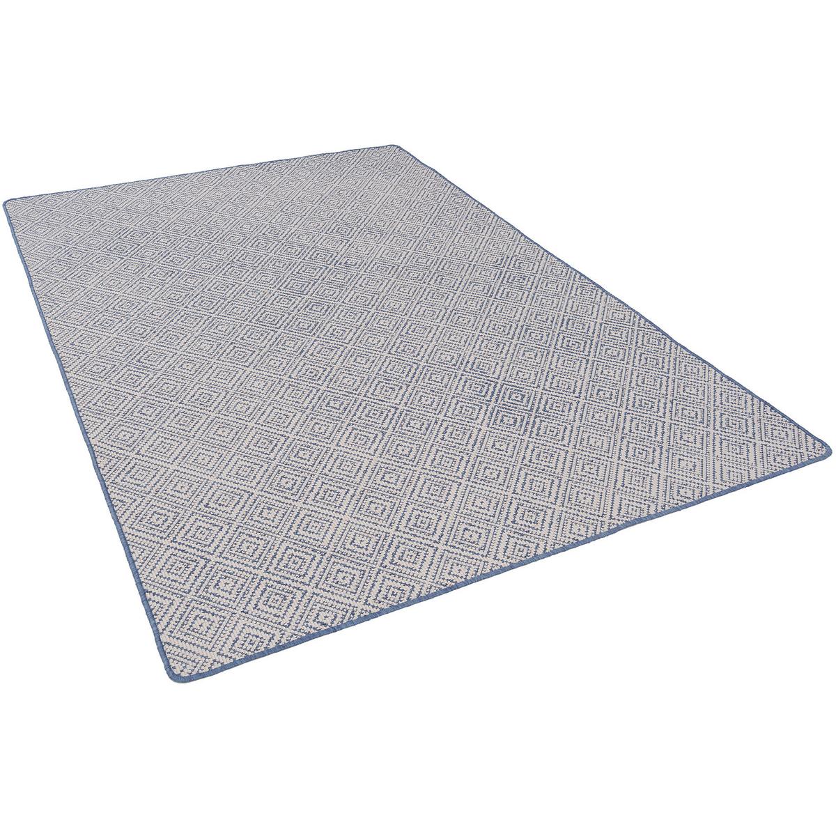 IN- UND OUTDOOR TEPPICH BEIDSEITIG NEWPORT MODERN - Blau, Textil (160/240cm) - Snapstyle