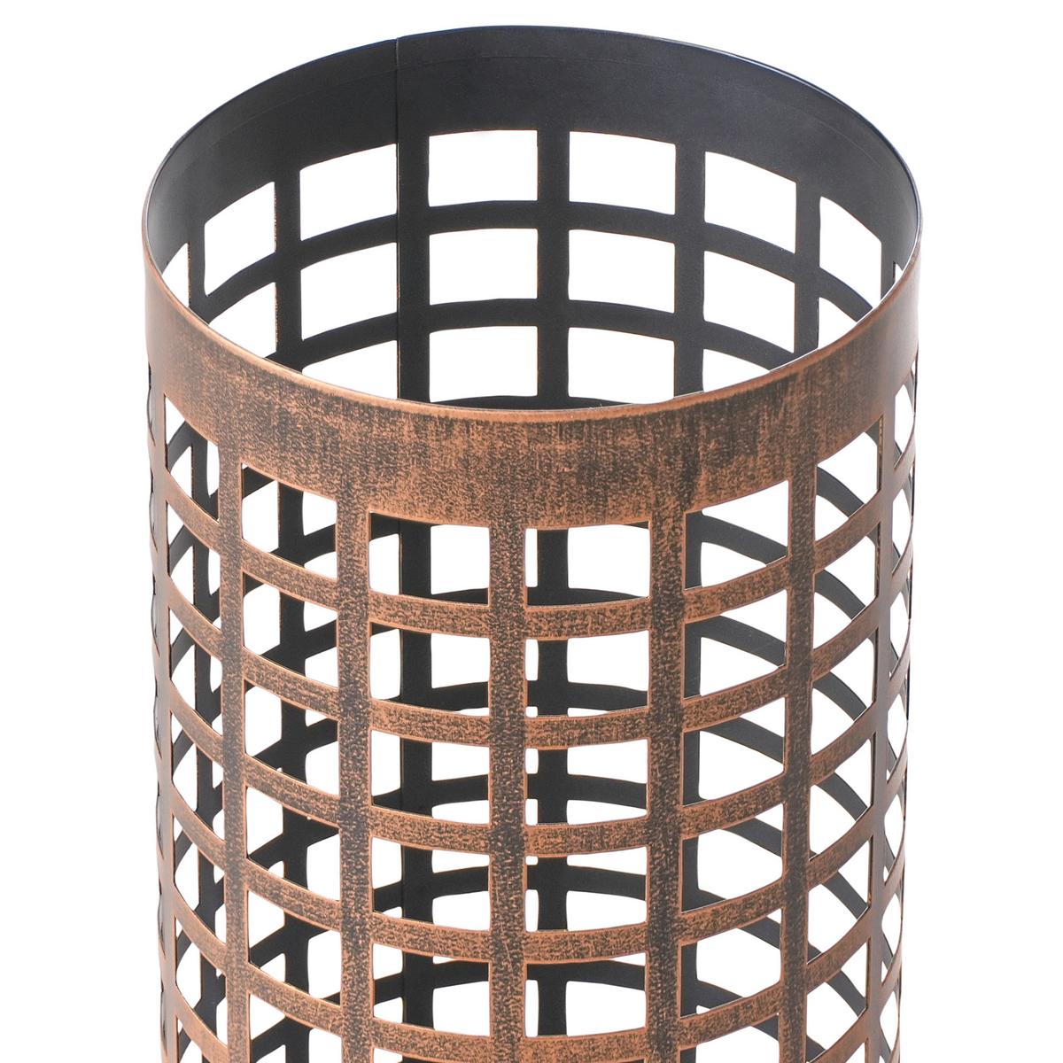 SCHIRMSTÄNDER Metall Kupfer Malabo - Kupferfarben, Metall (21/58/21cm) - Beliani