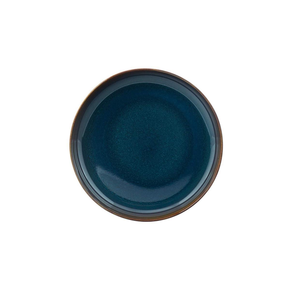 TAFEL-SET Crafted Denim dunkelblau 4-tlg. - Dunkelblau, Keramik (2/2/2cm) - like.Villeroy & Boch