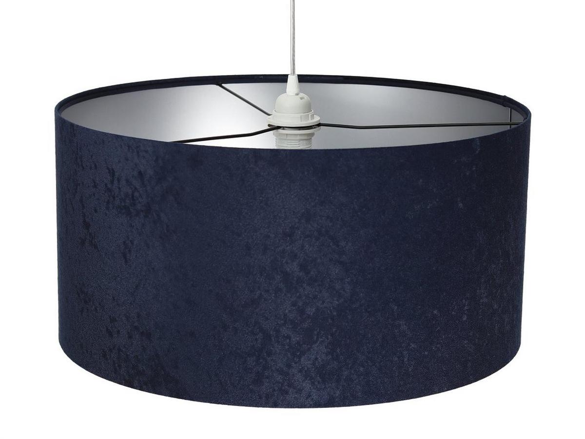 HÄNGELEUCHTE Blau 60/30 cm - Blau/Silberfarben, Kunststoff (60/1.1/30cm) - ONZENO