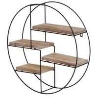 WANDREGAL Beige - Beige, Holz (45/45/11cm) - MCW
