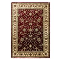 KURZFLORTEPPICH TANNHEIM, orientalisch, aus Polypropylen, Rot, 200 x 290 cm - Rot, Textil (290/200cm) - KADIMA DESIGN