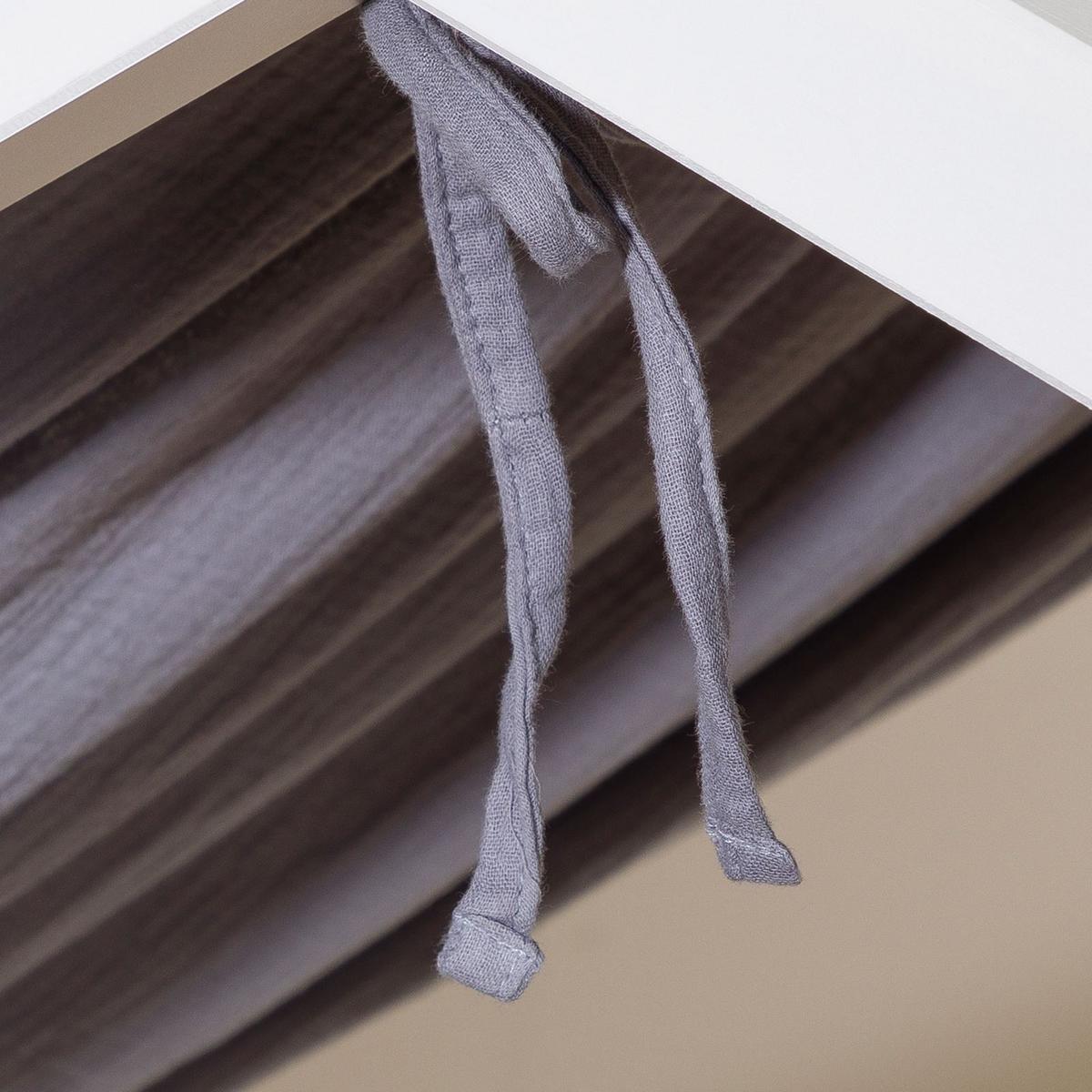 HAUSBETT-HIMMEL LIAN - Grau, Textil - IDIMEX