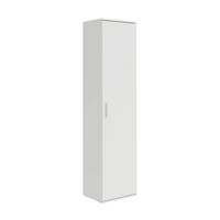 MEHRZWECKSCHRANK Der Kompakte - Weiß, Holzwerkstoff (42/180/34cm) - Mokebo