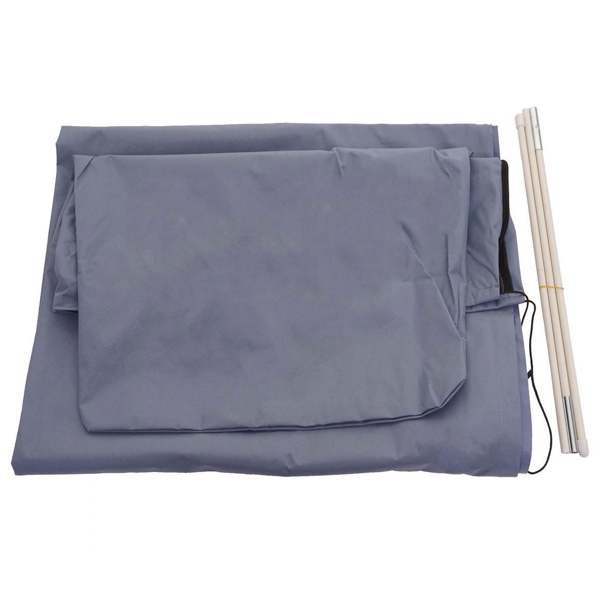 SCHUTZHÜLLE MCW FÜR AMPELSCHIRM BIS 4,3M Blau - Blau, Textil (60/240/60cm) - MCW