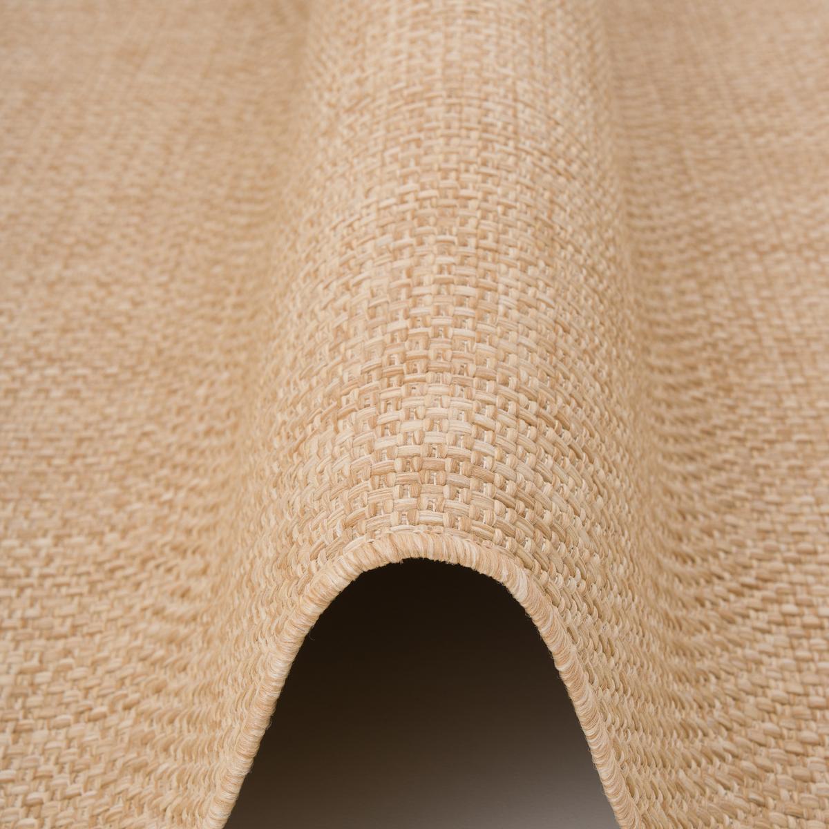IN- & OUTDOOR FLACHGEWEBE TEPPICH PORTO MELIERT - Sandfarben, Textil (100/100cm) - Snapstyle