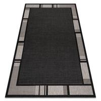 TEPPICH Floorlux 140/200 cm - Schwarz, Textil (140/200cm) - rugsX