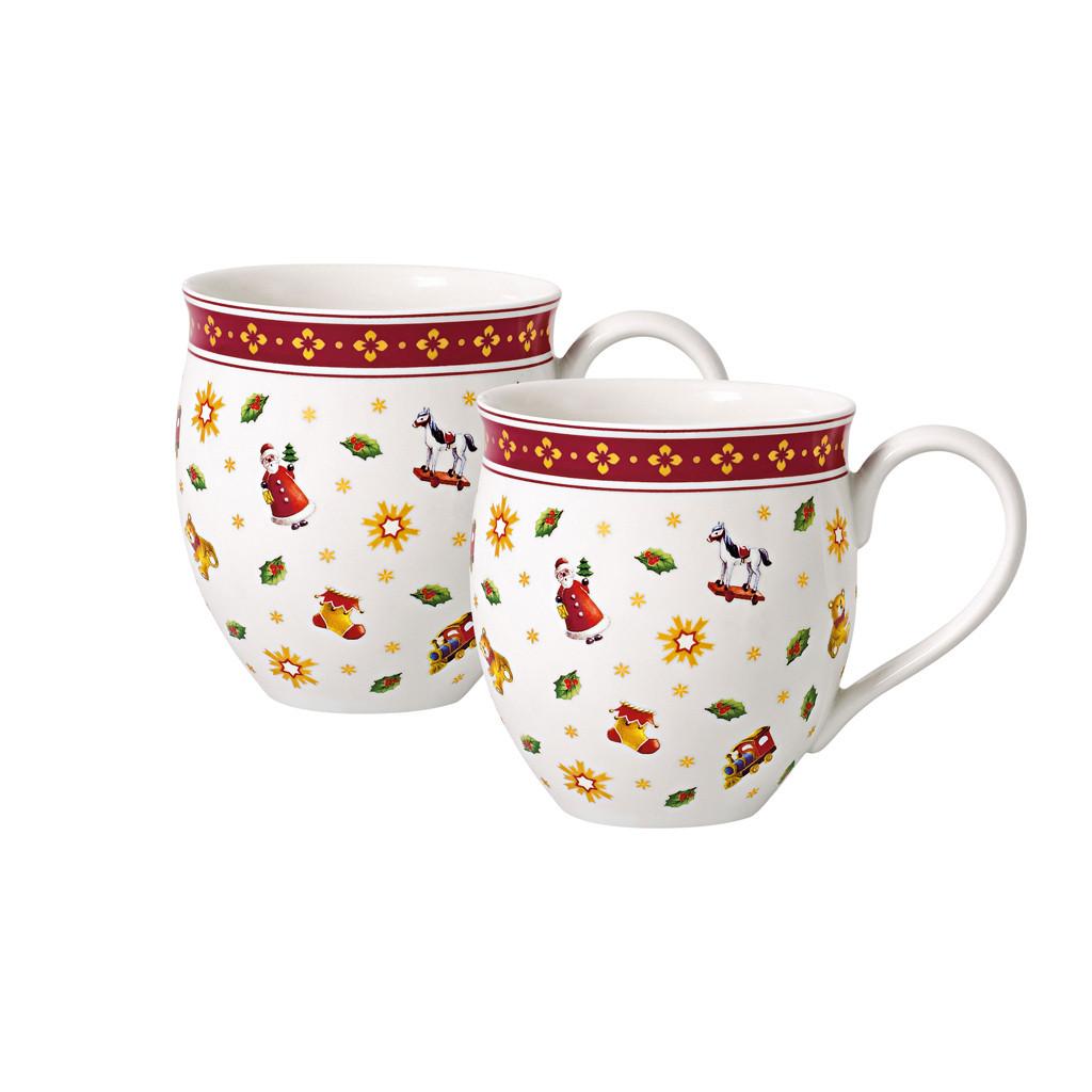 HENKELBECHER TOYS Toy's Delight bunt 390 ml 2er Set - Multicolor, Keramik (0.39L) - Villeroy & Boch