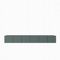 LOWBOARD ROVA 300/41/40 cm, Hängender TV-Schrank Schwarz / Grün - Schwarz/Grün, Holzwerkstoff (300/41/40cm) - MASSENO
