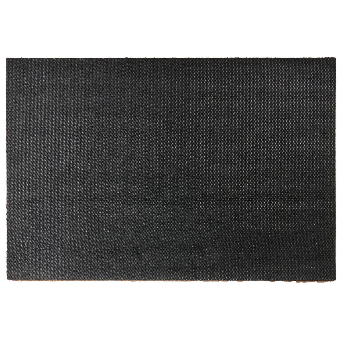 FUSSMATTE Beige/Braun 60/90 cm Kokosfasern Sagada - Beige, Textil (60/90cm) - Beliani