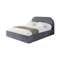 POLSTERBETT mit Bettkasten und Lattenrost, Boxbett ohne Matratze - TIVON 180x200 Dunkelgrau - Dunkelgrau, Holzwerkstoff/Textil (180/200cm) - ALTDECOR
