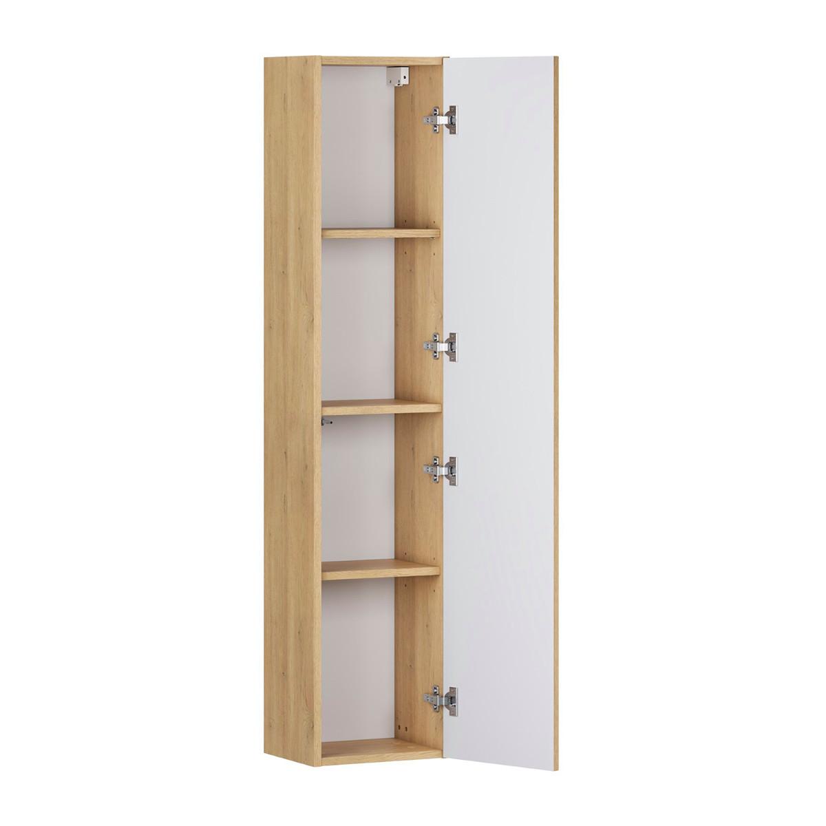 HÄNGESÄULE Elias Holz - Braun, Holzwerkstoff (30/140/25.5cm) - Petits-meubles