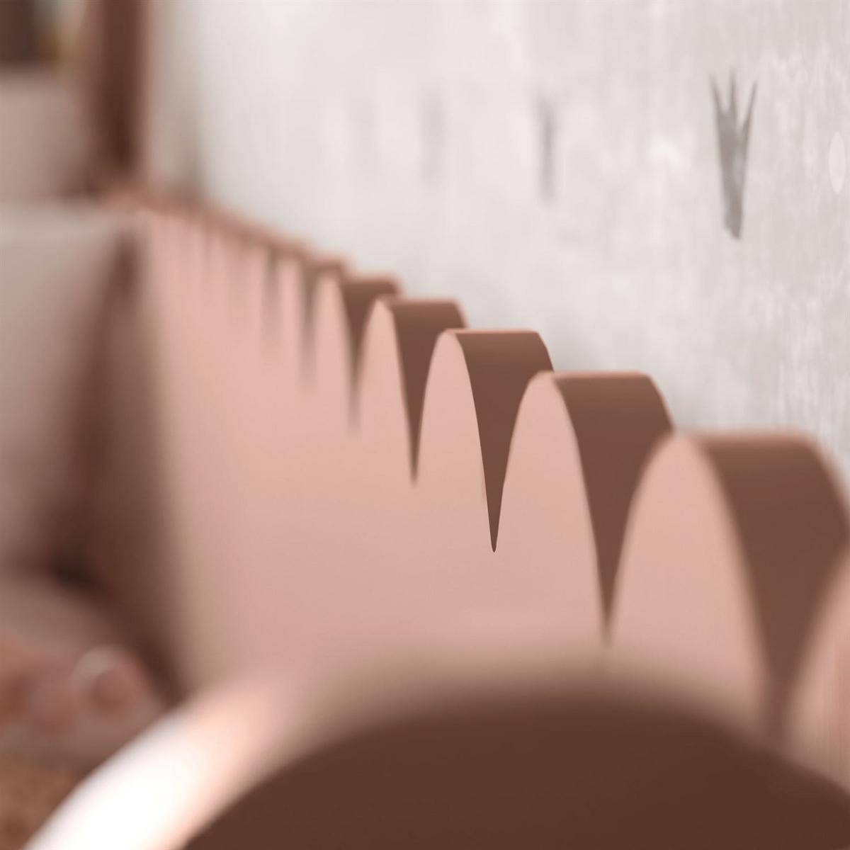 ETAGENBETT BABUSHKA – Etagenbett 90x200 cm, mit zwei Matratze, Natürlich Rosa - Rosa, Holzwerkstoff - Lookway