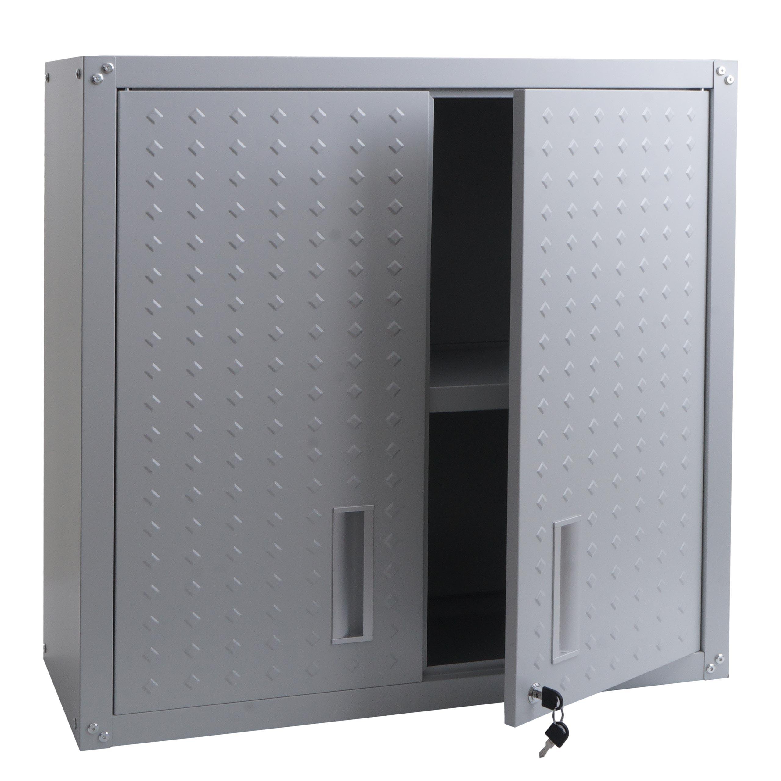 HÄNGESCHRANK Hellgrau - Hellgrau, Metall (77/77/31cm) - MCW