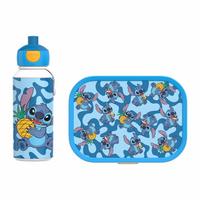 LUNCHSET STITCH Campus blau-gelb 2-tlg. - Blau/Gelb, Kunststoff (2/2/2cm) - Mepal