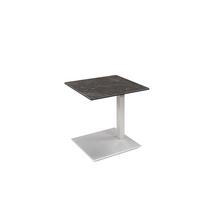 BEISTELLTISCH Chandra 55x47x54 höhenverstellbar Perlsilber/Keramik - Grau, Keramik (55/47/54cm) - 58aufmkessel