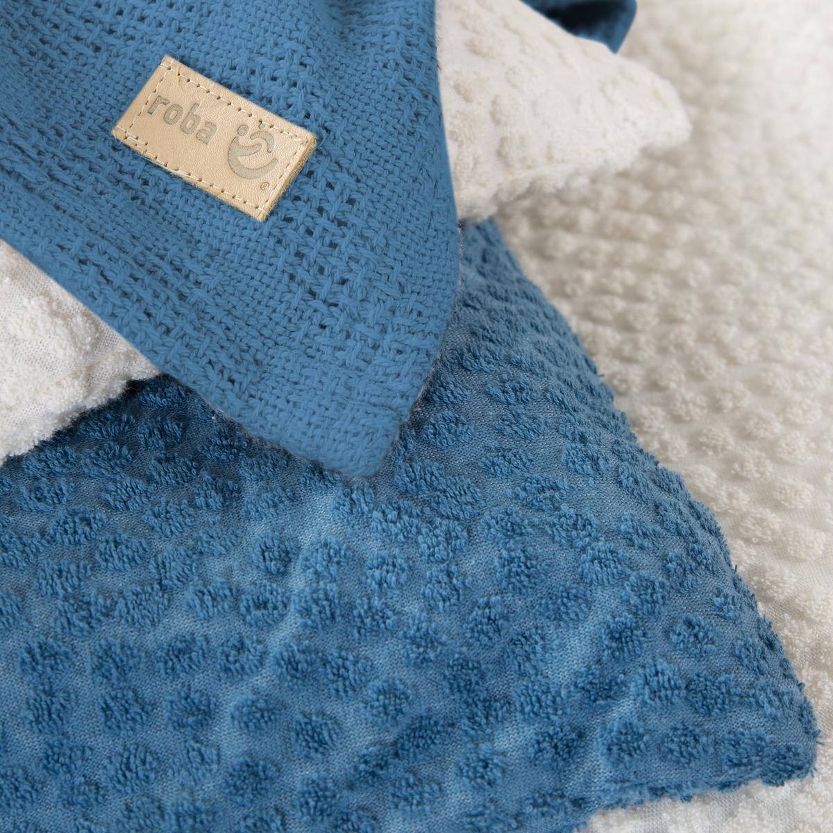 BABYSCHLAFSACK 70 cm Seashells indigo - Blau, Textil (45/70cm) - Roba