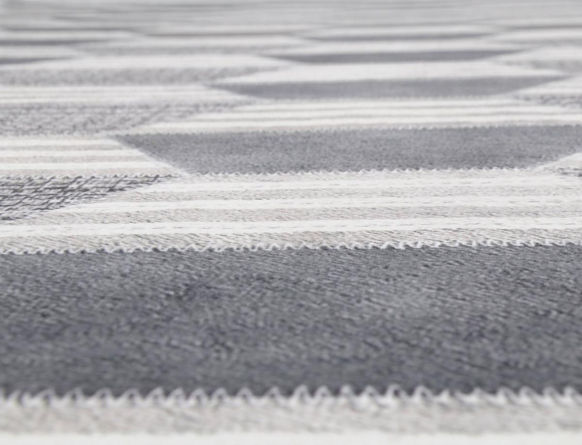 KURZFLORTEPPICH Serena 120x170 cm - Grau, Textil (120/170cm) - Gino Falcone