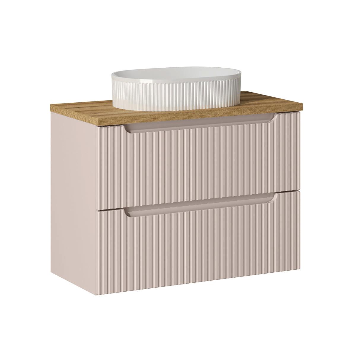 WASCHTISCH 80.4cm Riva Kaschmir - Kaschmir, Holzwerkstoff (80.4/59/40cm) - Petits-meubles
