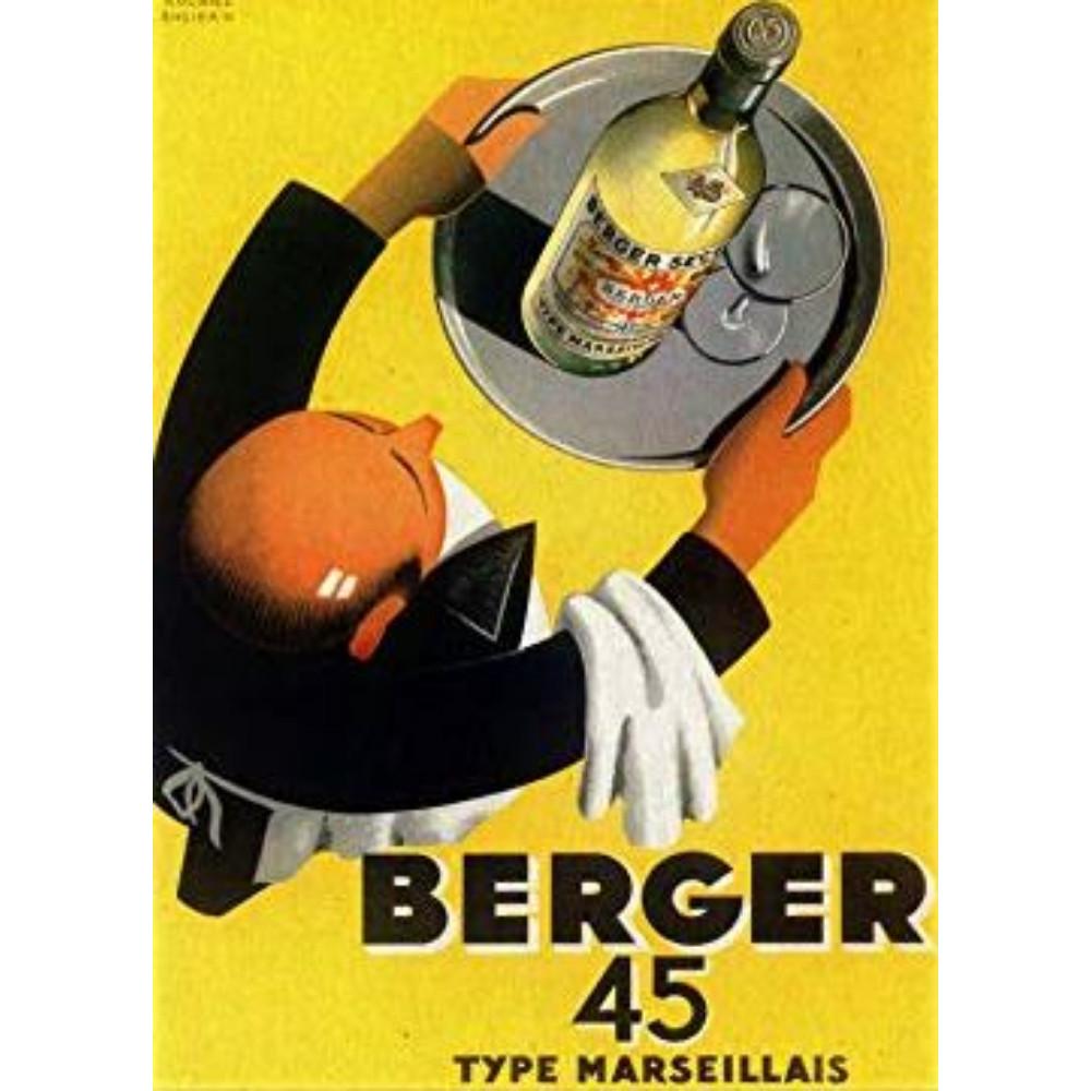 POSTER Italienische Campari 1921 A4 Schwarzer Rahmen - Schwarz, Papier (29.7/5/21cm) - Nacnic