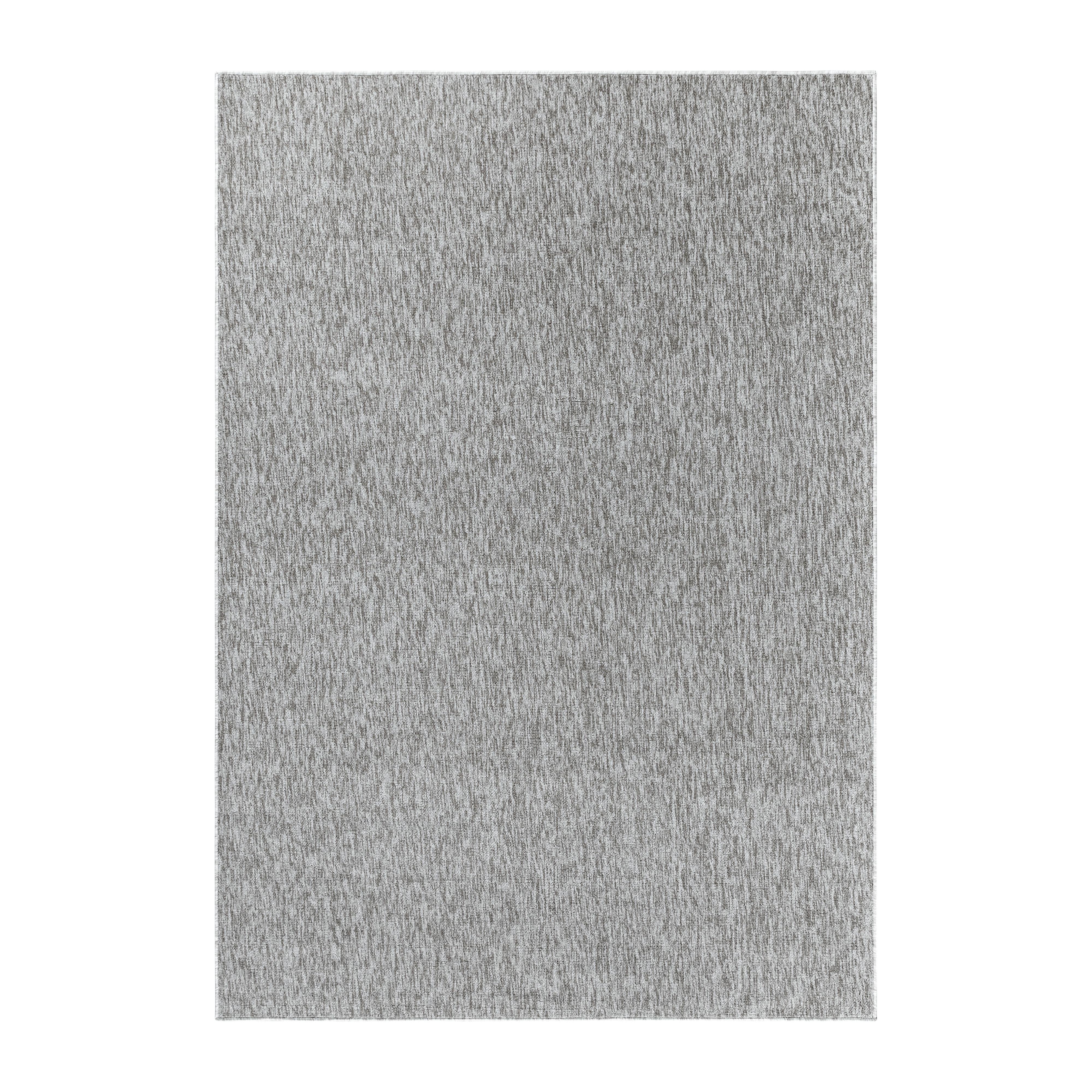KURZFLORTEPPICH AMMER, einfarbig, Hellgrau, 240 x 340 cm - Grau, Textil (340/240cm) - KADIMA DESIGN